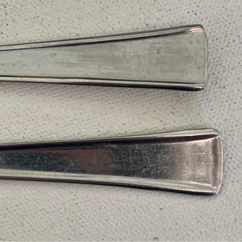 Parkway Stainless USA Dinner Spoon Fork Serving Flatware Silverware Lot Vintage